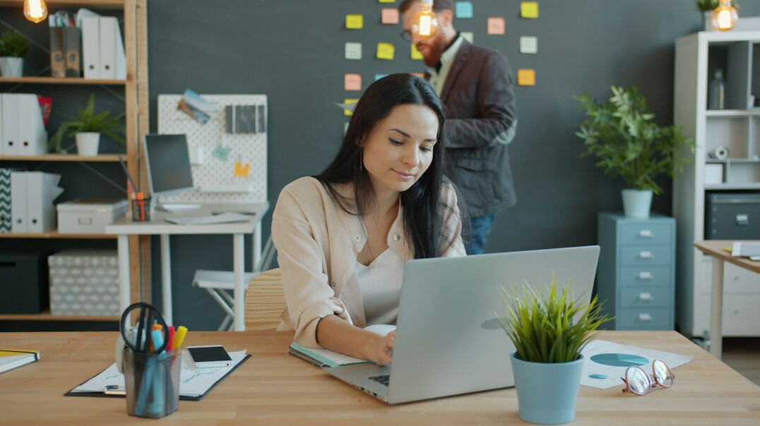modern office team