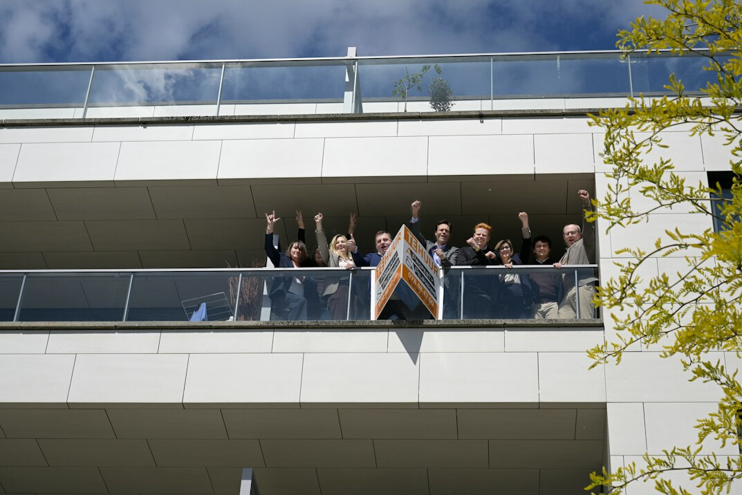 team success celebration