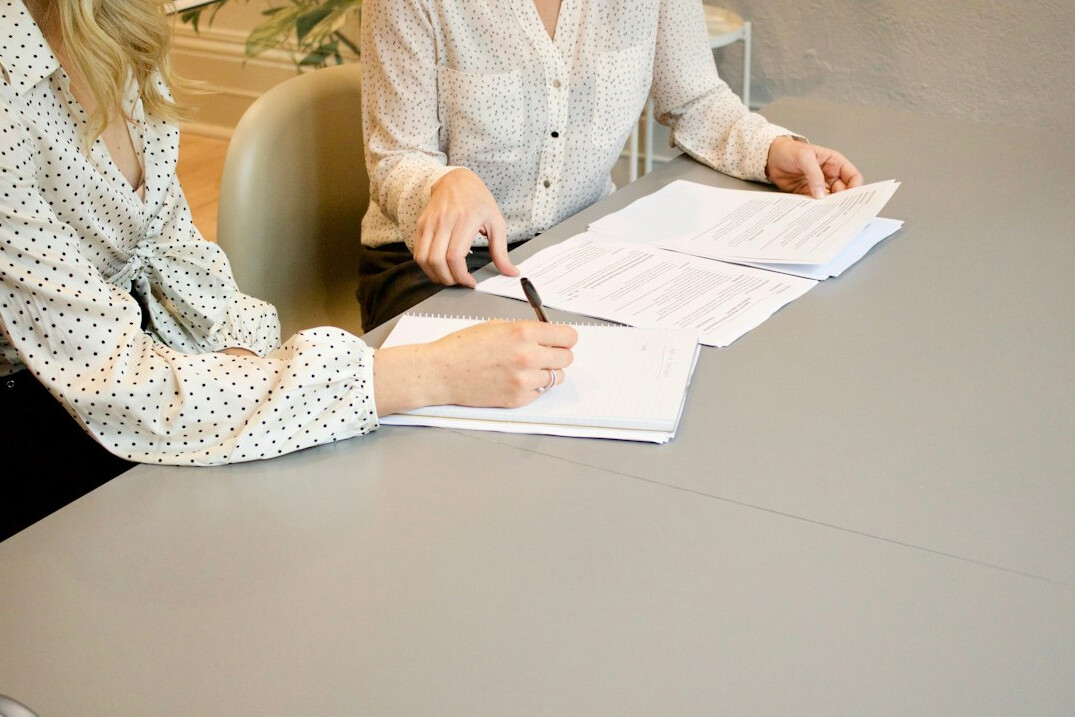 client advisor explaining policy